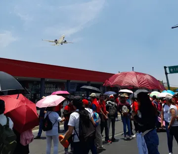 CNTE Hidalgo continúa apoyando las protestas de la disidencia magisterial en CDMX
