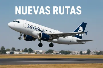 Conectividad, precios competitivos y flota renovada: así arranca Mexicana de Aviación con sus nuevas rutas desde el AIFA.