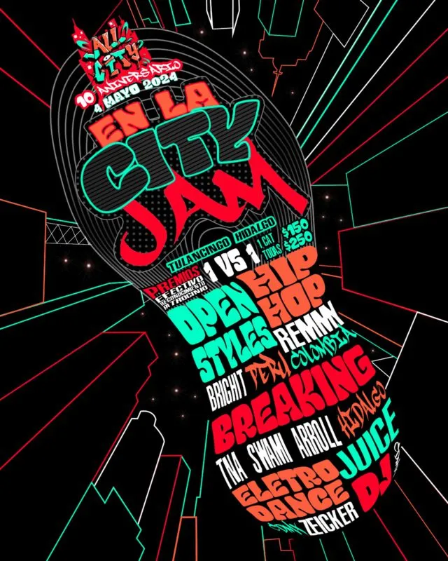 Batallas de baile urbano, alistan City Jam en Tulancingo