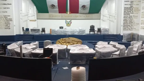 Salón de Plenos del Congreso de Hidalgo