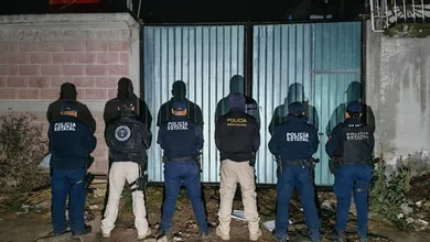 Aseguran predio usado para desarmar tractocamiones robados