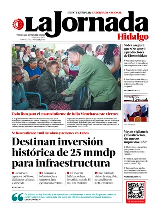 La Jornada Hidalgo | 04 de septiembre de 2026