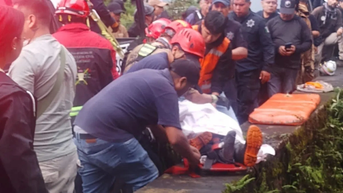 Rescatista muere en Tenango de Doria