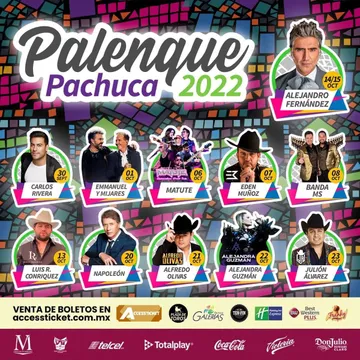 Palenque Pachuca 2022: ¿Dónde comprar boletos?