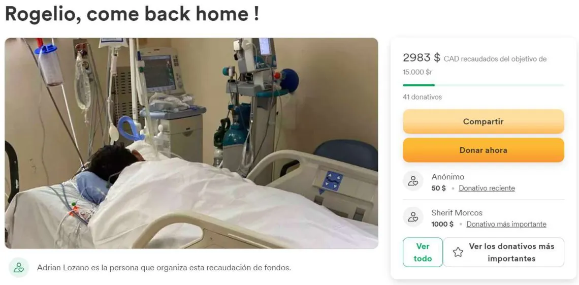 ¡Rogelio vuelve a casa! Solicitan apoyo para repatriar a hidalguense fallecido en Canadá