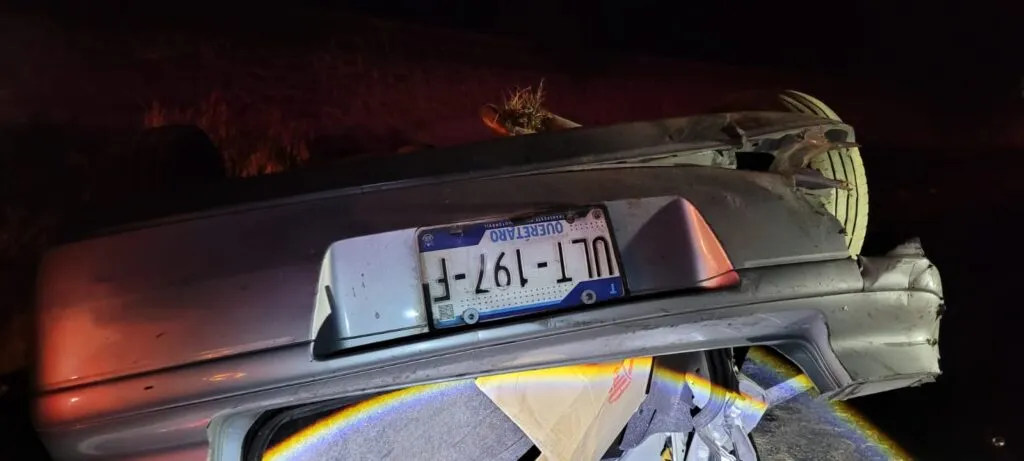 Alfajayucan: Automovilista ebrio provoca accidente y deja cuatro lesionados