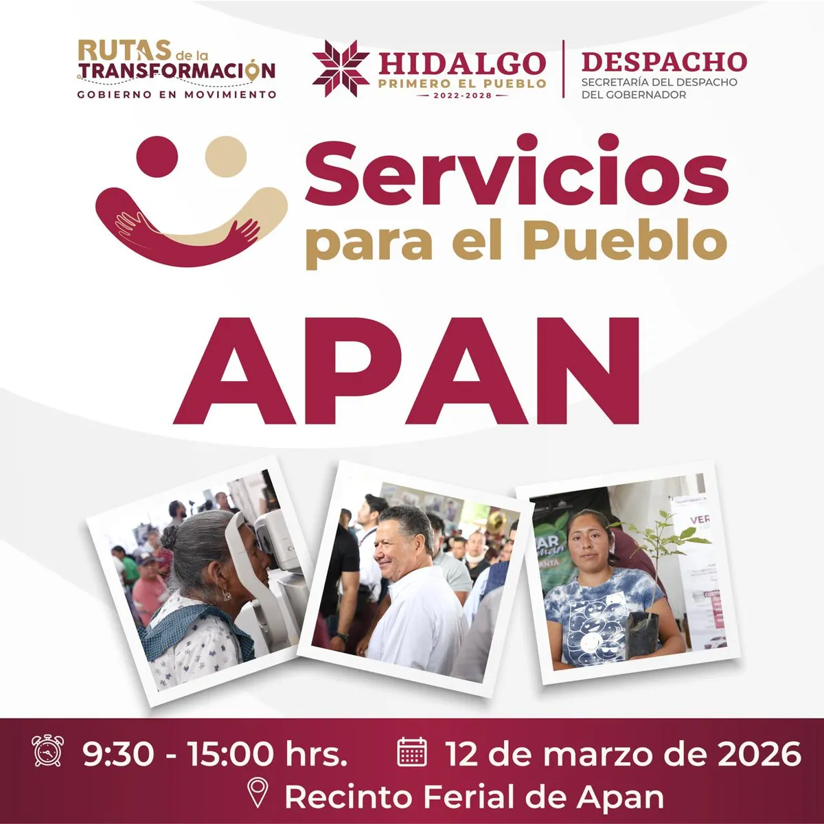 Suspenden Feria de Servicios en Apan por rachas de viento