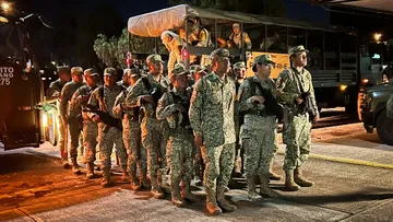 Elementos de Sedena desplegados en Hidalgo para aplicar el Plan DN-III-E tras contingencia.