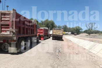 Transportistas protestan