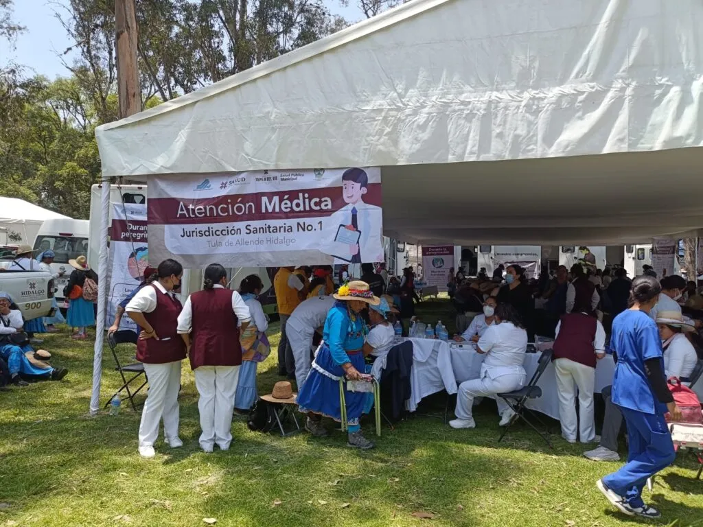Más de 18 mil peregrinas llegan a Tepeji del Río rumbo a la Basílica de Guadalupe