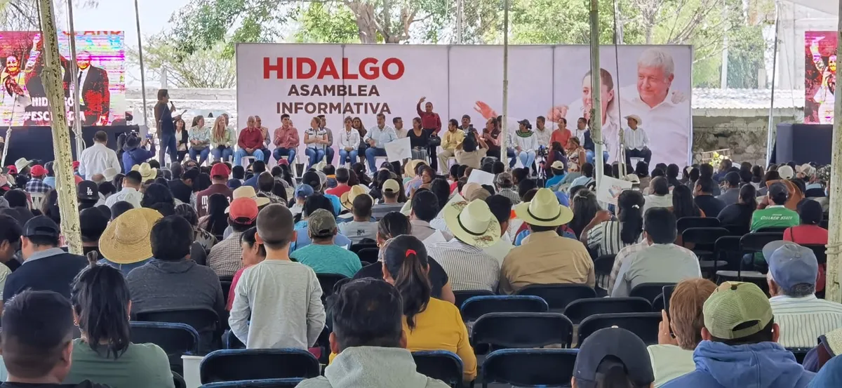 Apoyo a Claudia Sheinbaum reúne a 2000 personas en Ixmiquilpan