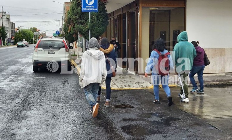 Para este miercoles, bajas temperaturas y lluvia en Hidalgo