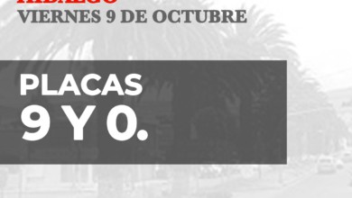 Hoy No Circula Hidalgo viernes 09 de octubre