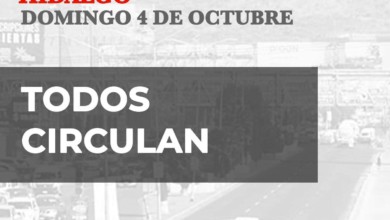 Hoy No Circula Hidalgo 4 de octubre 2020