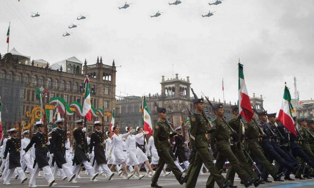 A qué hora es el desfile militar del 16 de septiembre 2021?