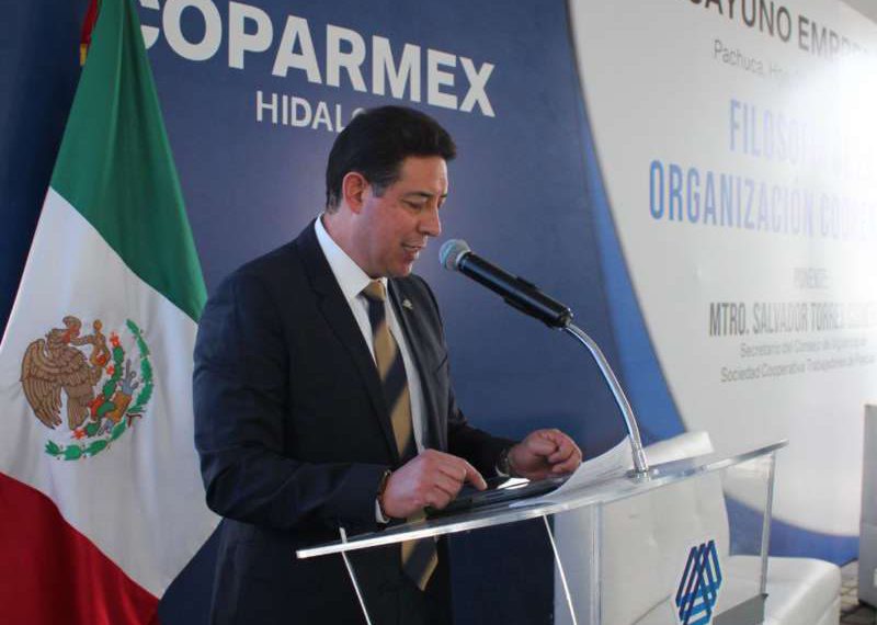 Juan Manuel Batres, presidente de la Coparmex