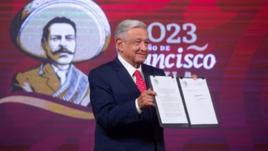 Foto de Andrés Manuel López Obrador, presidente de México.