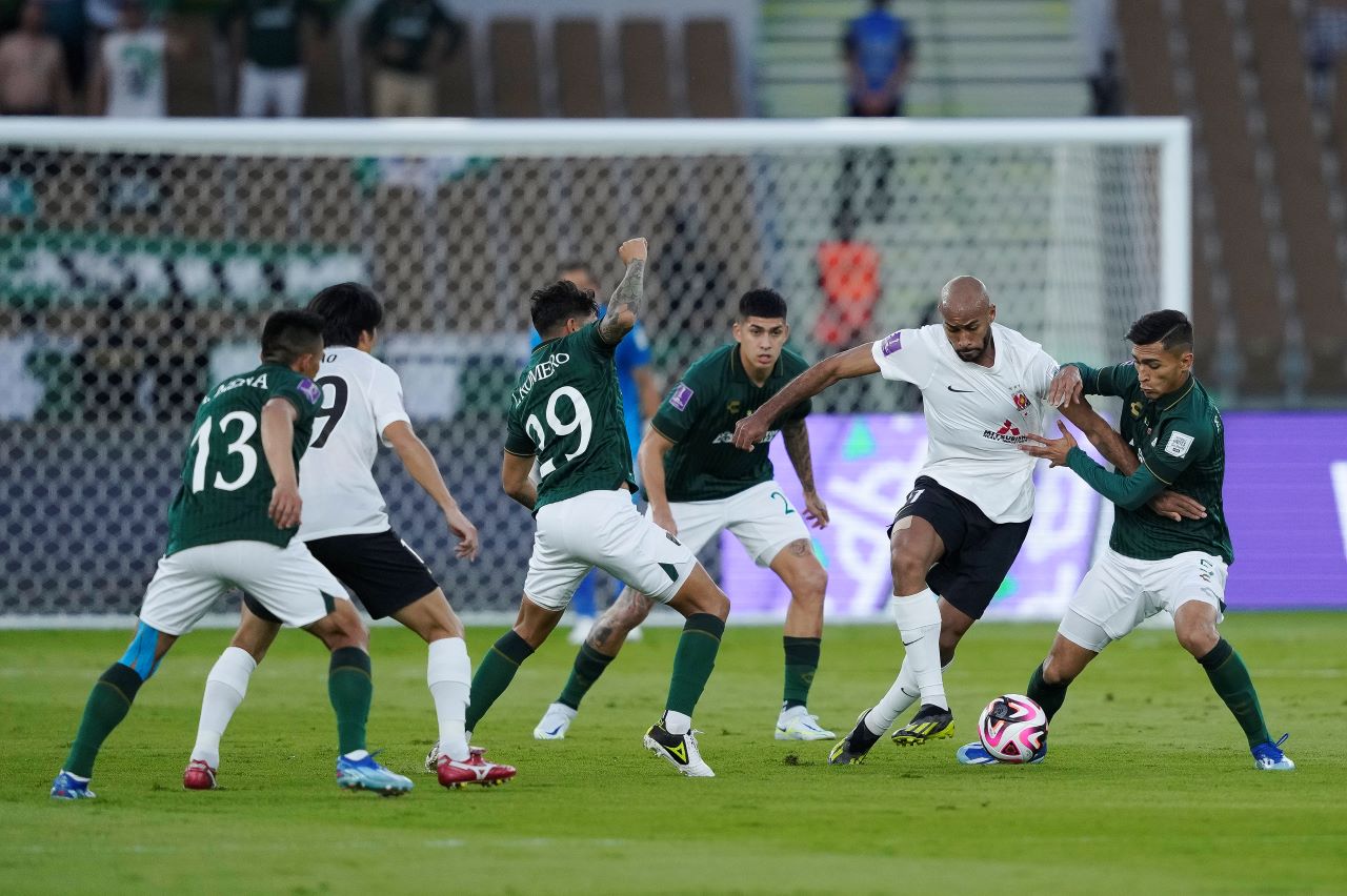 Foto de jugadores del León, que fueron eliminados del Mundial de Clubes en su debut.