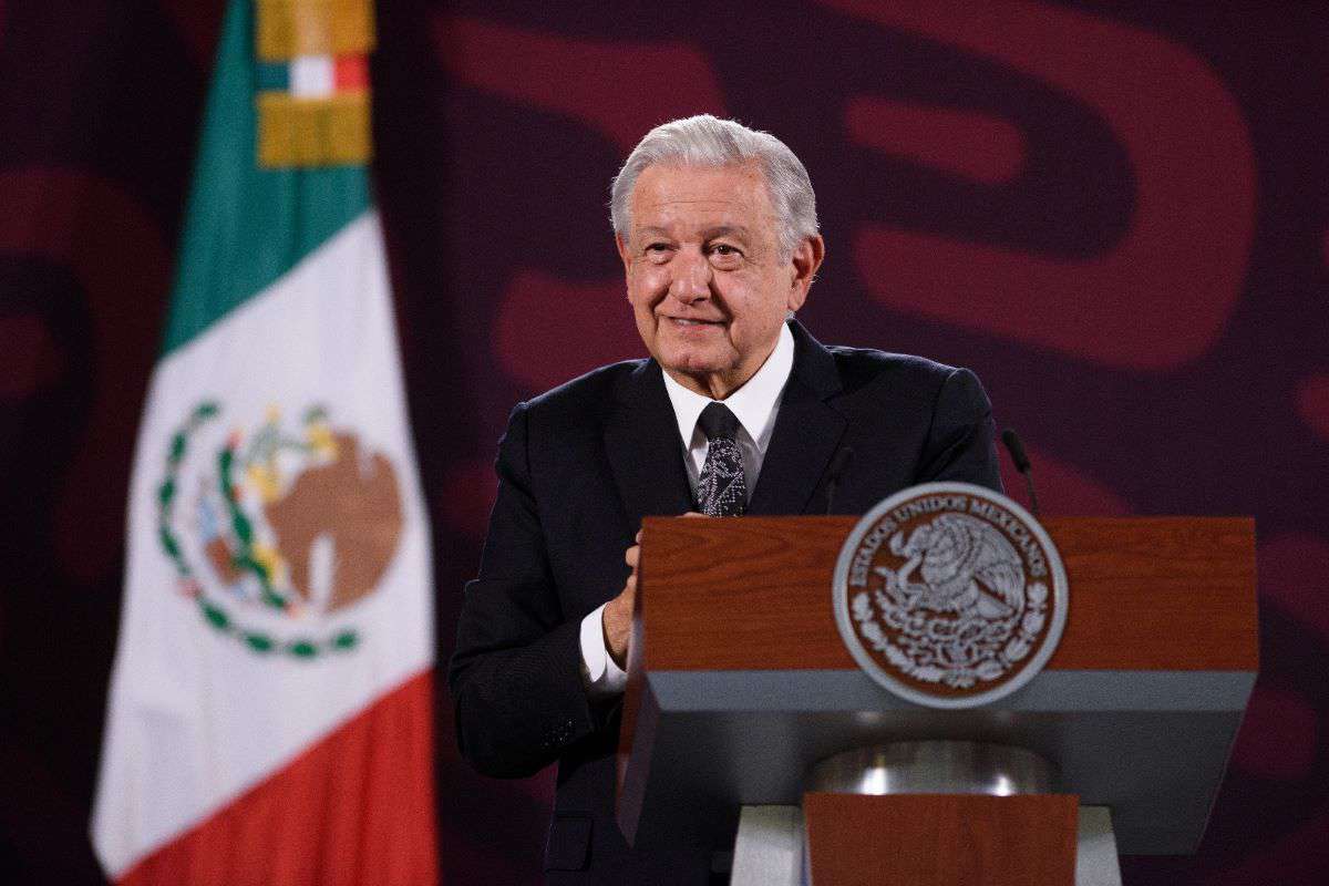 Durante su conferencia, minimizó el origen del diferendo entre ambas naciones cuando inspectores del gobierno de Estados Unidos fueron impedidos de pasar a las zonas porque había una protesta local de policías. Foto: Presidencia.