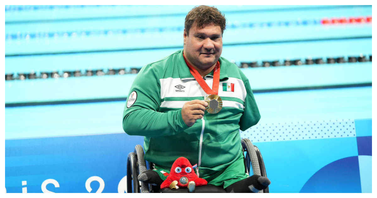 Arnulfo Castorena en Paralímpicos logró el oro en Atletismo, con que suman 10 medallas de oro para México.