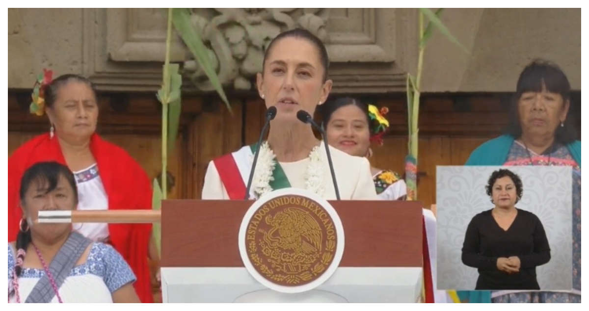 Claudia Sheinbaum, presidenta de México, promete reducir la jornada laboral a 40 horas.