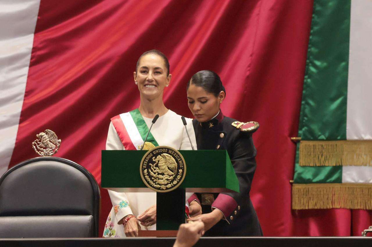 Claudia Sheinbaum, en el primer discurso de como presidenta de México, reconoció a las mujeres anónimas de México.