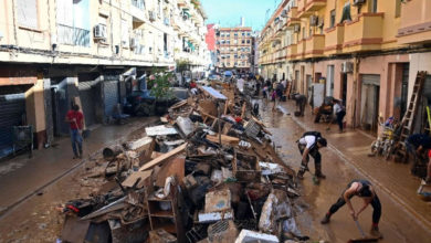 Sube a 205 el número de muertos por las lluvias en España